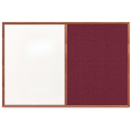 United Visual Products Slim Style Indoor Enclosed Corkboard, 30", UV503SC-BLACK-BUFF UV503SC-BLACK-BUFF